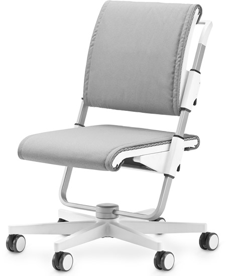 Стул для подростка Moll Scooter White Grey