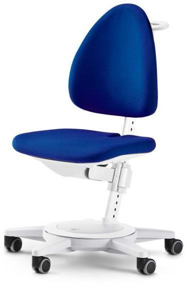 Кресло для школьника Moll Maximo 15 Royal Blue Pure на белом основании