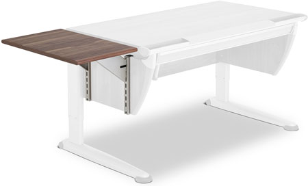 Полка боковая для принтера к столам Moll Moll Basic Printer Top 08 walnut