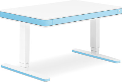 Стол для работы стоя и сидя Moll Unique T7 Light Blue