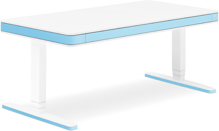 Стол для работы стоя и сидя Moll Unique T7 XL Light Blue