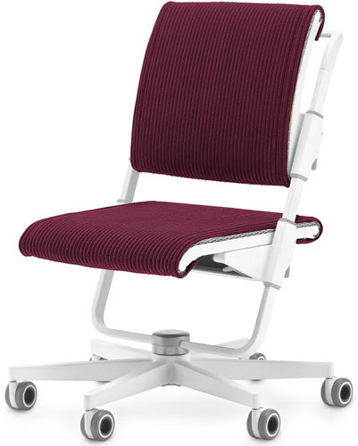 Стул Moll S6 White Winered