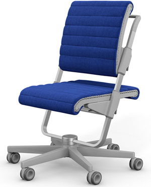 Стул Moll S6 Grey Indigo Blue