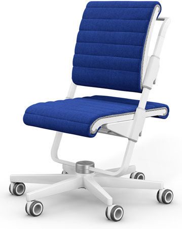 Стул Moll S6 White Indigo Blue
