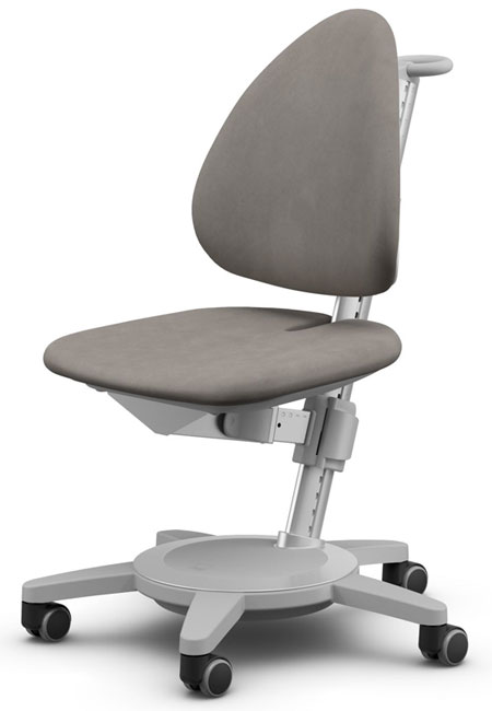 Кресло для школьника Moll Maximo Soft Grey на сером основании