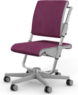 Стул Moll Scooter Grey Soft Pink