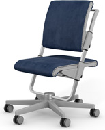 Стул Moll Scooter Grey Soft Navy