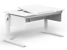 Белая парта Moll Champion Center Up