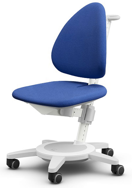 Стул для школьника Moll Maximo Ted Cobalt на белом основании