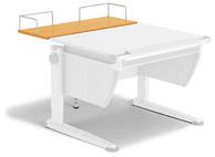 Полка задняя к столам Runner Compact MOLL BASIC BACK TOP COMPACT CLASSIC beech