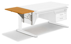 Боковая полка Moll Basic Quick Top 08 red beech