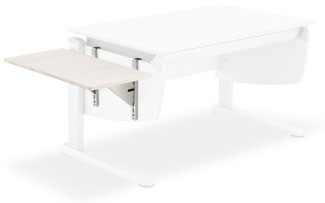 Полка для принтера из массива ясеня Moll Solid Printer Top ash white