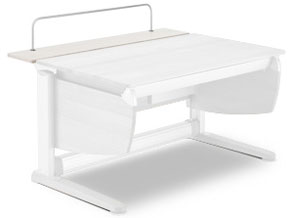 Задняя полка из массива ясеня Moll Solid TFT-Deck ash white