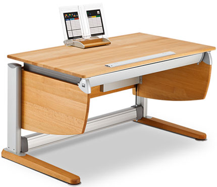 Детский стол из массива бука Moll Intero Express 100 beech