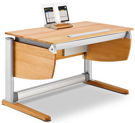 Стол для подростка из массива бука Moll Intero Express 120 beech