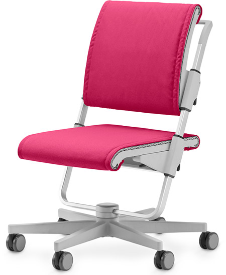 Детский стул Moll Scooter Grey Pink